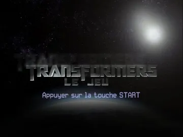 Transformers - The Game screen shot title